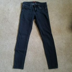 Forever 21 dark wash skinny jeans